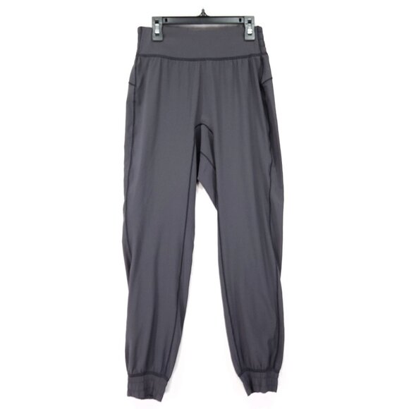 Lululemon Joggers Legging Women's 4 Black Active Pants High Rise - Picture 1 of 10